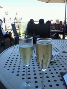 Tasting bubbly at Gloria Ferrer Champagne Cellars