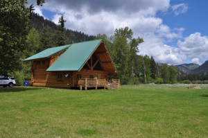 Our Log Home on the Rock Creek, MT