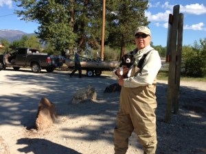 We're going fishing in what?