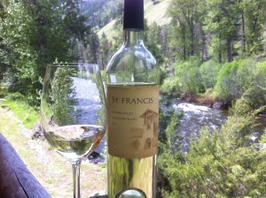 An end to a perfect day on the river