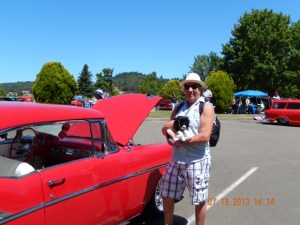 Olivers First Car Show