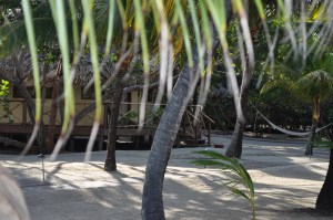 Our "Hut" home for four days at Kanantik Resort