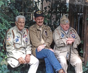 Waiting in line for their free buffet!